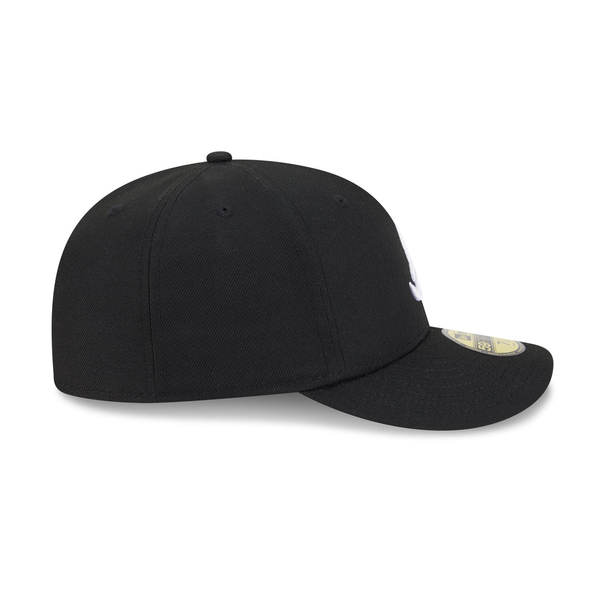 Atlanta Braves Tonal Florals Black 59FIFTY Fitted Hat