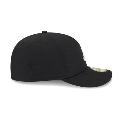 Atlanta Braves Tonal Florals Black 59FIFTY Fitted Hat