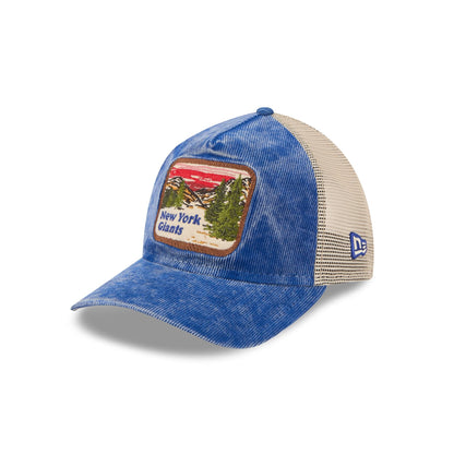 New York Giants Vintage Landscape 9TWENTY A-Frame Trucker Hat