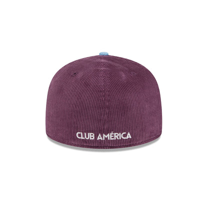 Club América Plum Corduroy 59FIFTY Fitted Hat