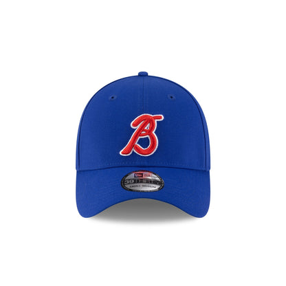 Bravos de León LMB 100th Anniversary Alt Blue 39THIRTY Stretch Fit Hat