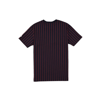 New England Patriots Throwback Retro Pinstripe T-Shirt