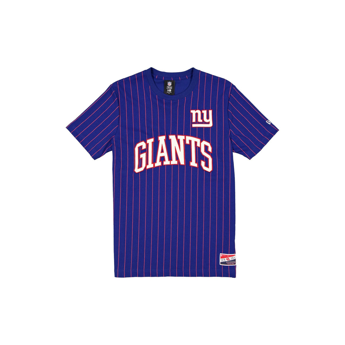 New York Giants Throwback Retro Pinstripe T-Shirt