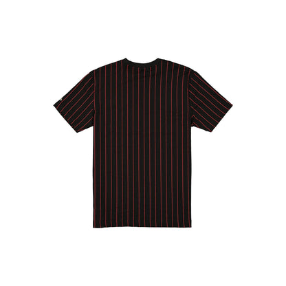 Chicago Blackhawks Throwback Retro Pinstripe T-Shirt