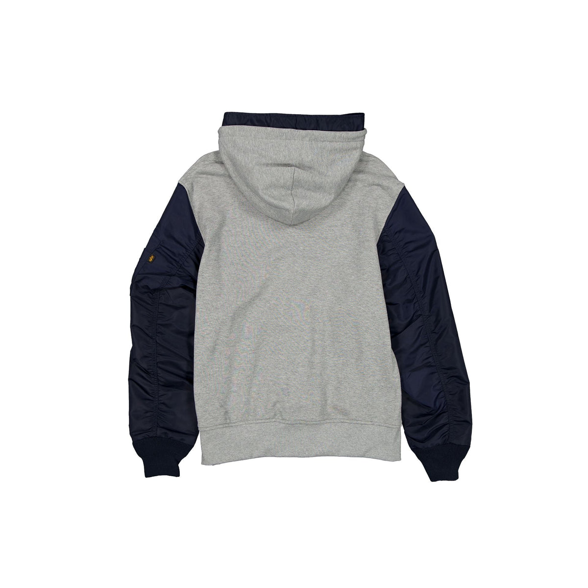 Alpha Industries x Chicago Bears Gray MA-1 Full Zip Fleece Jacket