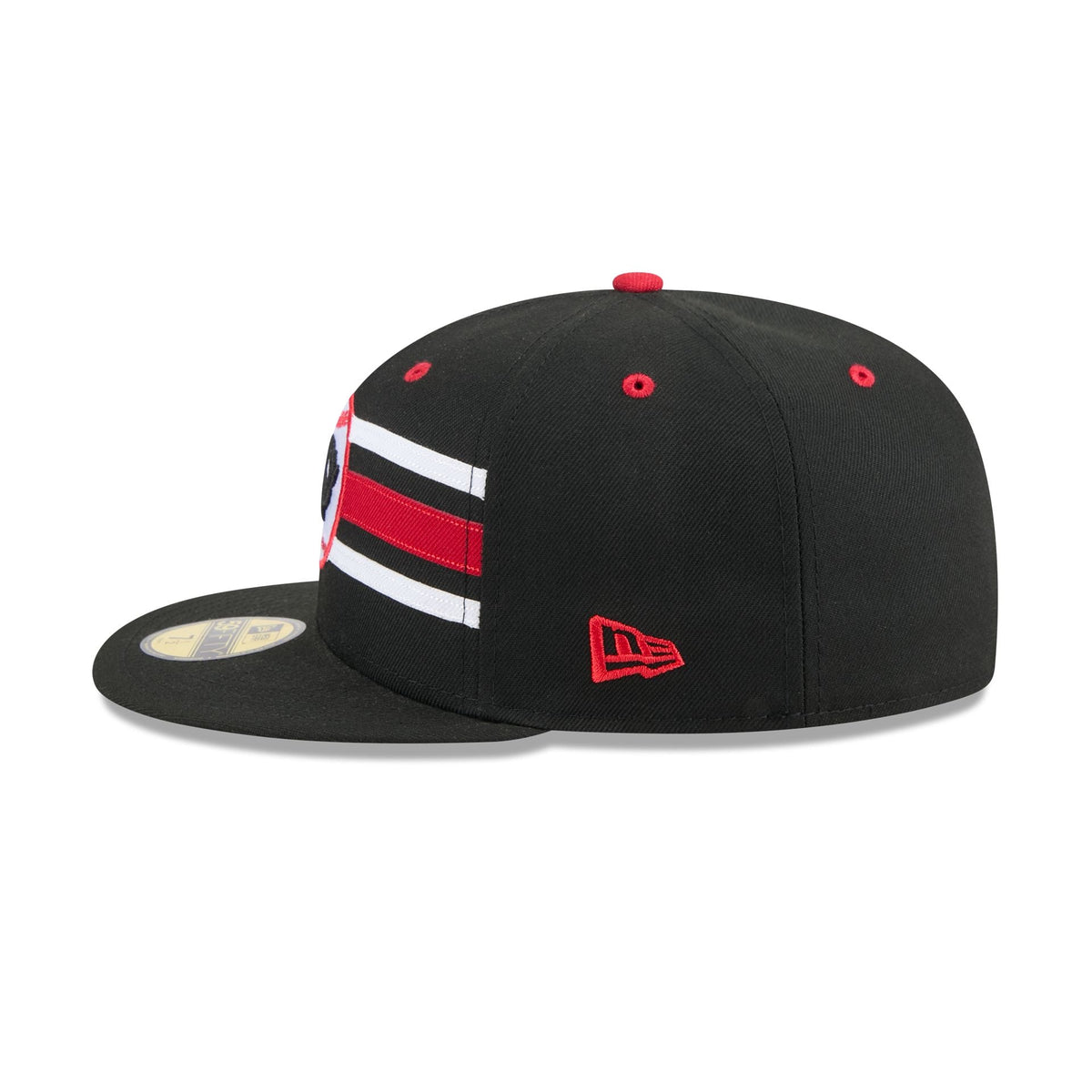 Buffalo Bisons Theme Night Black 59FIFTY Fitted Hat