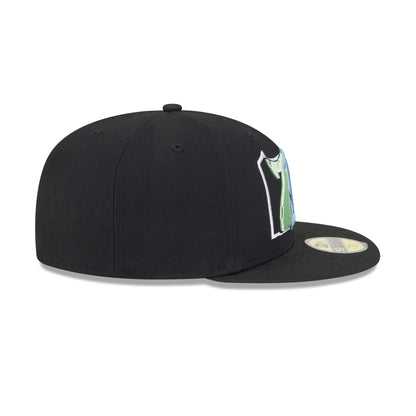 Harrisburg Senators Theme Night Black 59FIFTY Fitted Hat