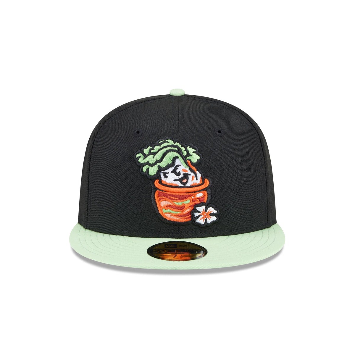Montgomery Biscuits Theme Night Black 59FIFTY Fitted Hat
