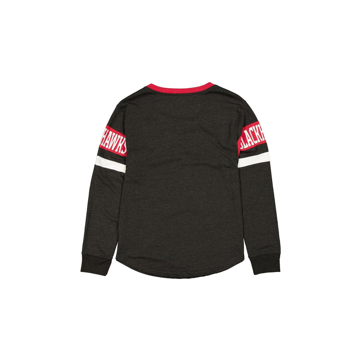 Chicago Blackhawks Throwback Women's V-Neck Long-Sleeve T-Shirt