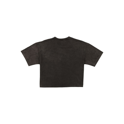 Atlanta Braves Sport Night Black Cropped Women's T-Shirt