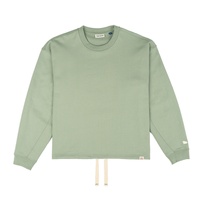 New Era Branded Alden Everest Green Crewneck