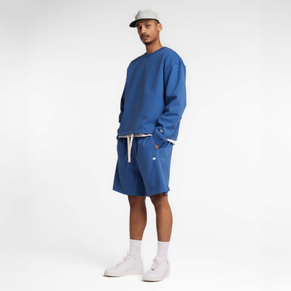 New Era Branded Alden Indigo Crewneck