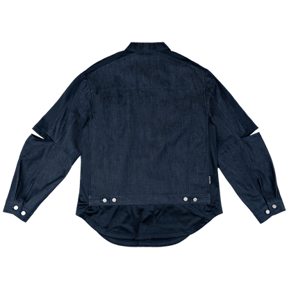 New Era Branded Mutation Navy Denim Jacket