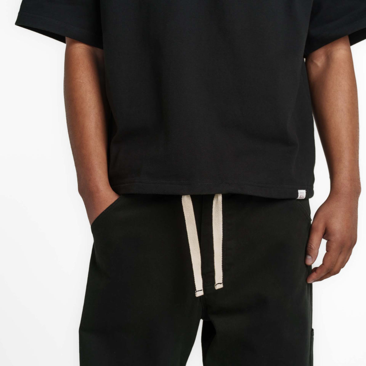 New Era Branded Alden Black Rugby Shirt