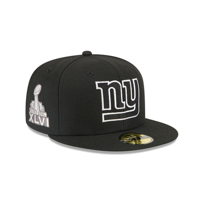 Alpha Industries x New York Giants Black 59FIFTY Fitted Hat