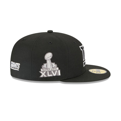 Alpha Industries x New York Giants Black 59FIFTY Fitted Hat