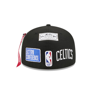 Alpha Industries x Boston Celtics Black 59FIFTY Fitted Hat