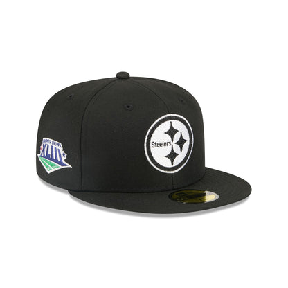 Alpha Industries x Pittsburgh Steelers Black 59FIFTY Fitted Hat