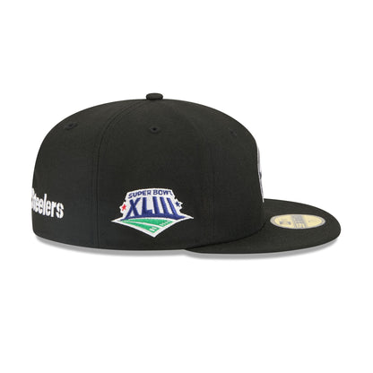 Alpha Industries x Pittsburgh Steelers Black 59FIFTY Fitted Hat