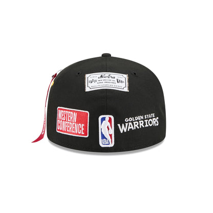 Alpha Industries x Golden State Warriors Black 59FIFTY Fitted Hat