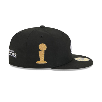 Alpha Industries x Golden State Warriors Black 59FIFTY Fitted Hat