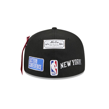 Alpha Industries x New York Knicks Black 59FIFTY Fitted Hat