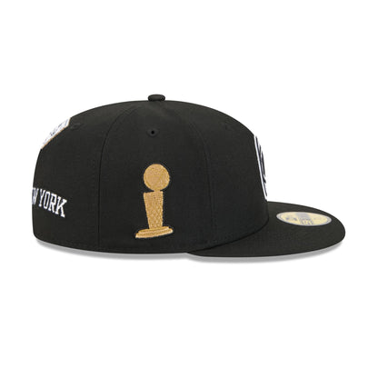 Alpha Industries x New York Knicks Black 59FIFTY Fitted Hat