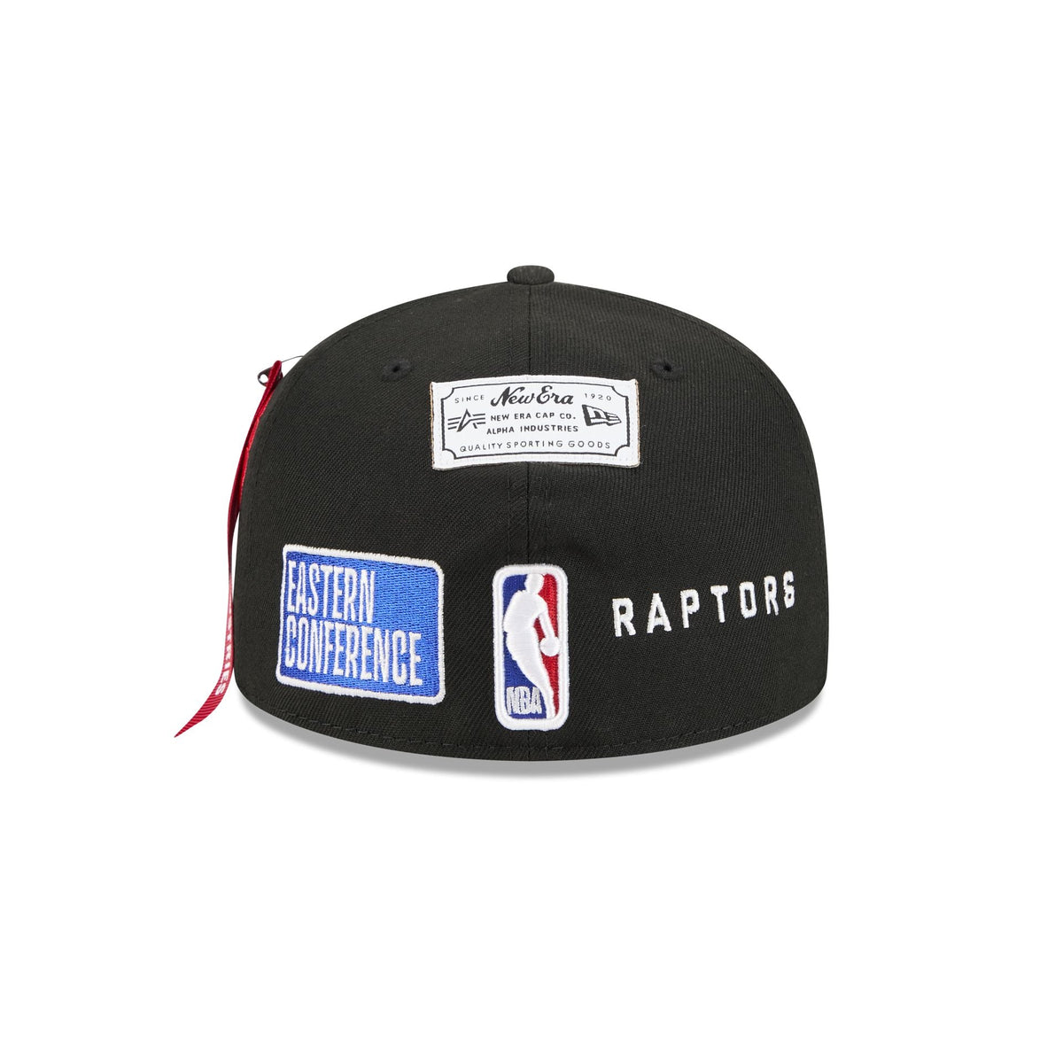 Alpha Industries x Toronto Raptors Black 59FIFTY Fitted Hat