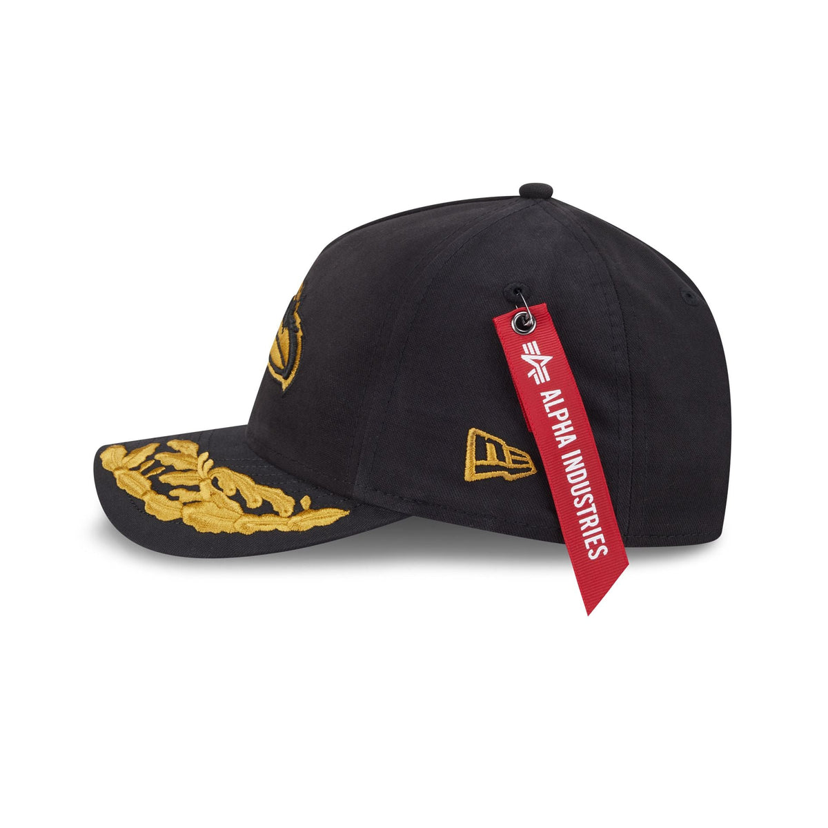 Alpha Industries x Baltimore Ravens Black 9FORTY M-Crown A-Frame Snapback Hat