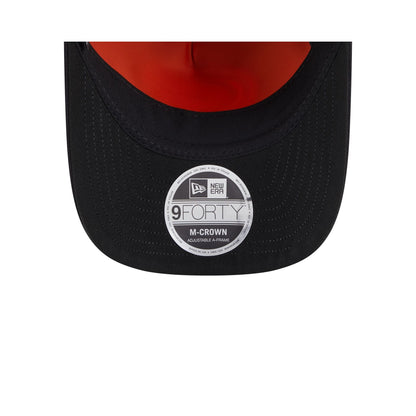 Alpha Industries x Green Bay Packers Black 9FORTY M-Crown A-Frame Snapback Hat