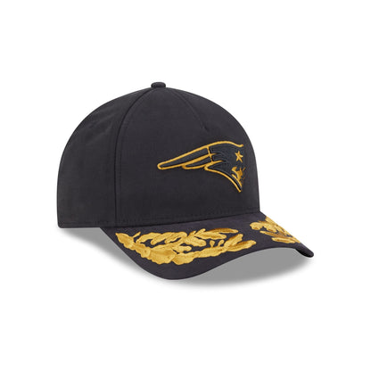 Alpha Industries x New England Patriots Black 9FORTY M-Crown A-Frame Snapback Hat