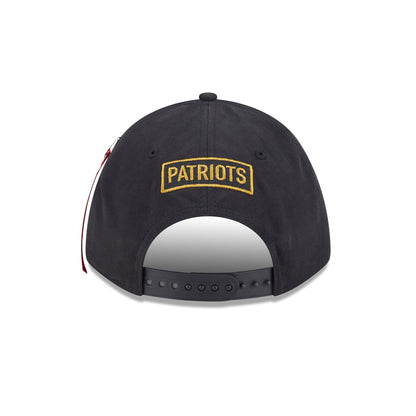 Alpha Industries x New England Patriots Black 9FORTY M-Crown A-Frame Snapback Hat