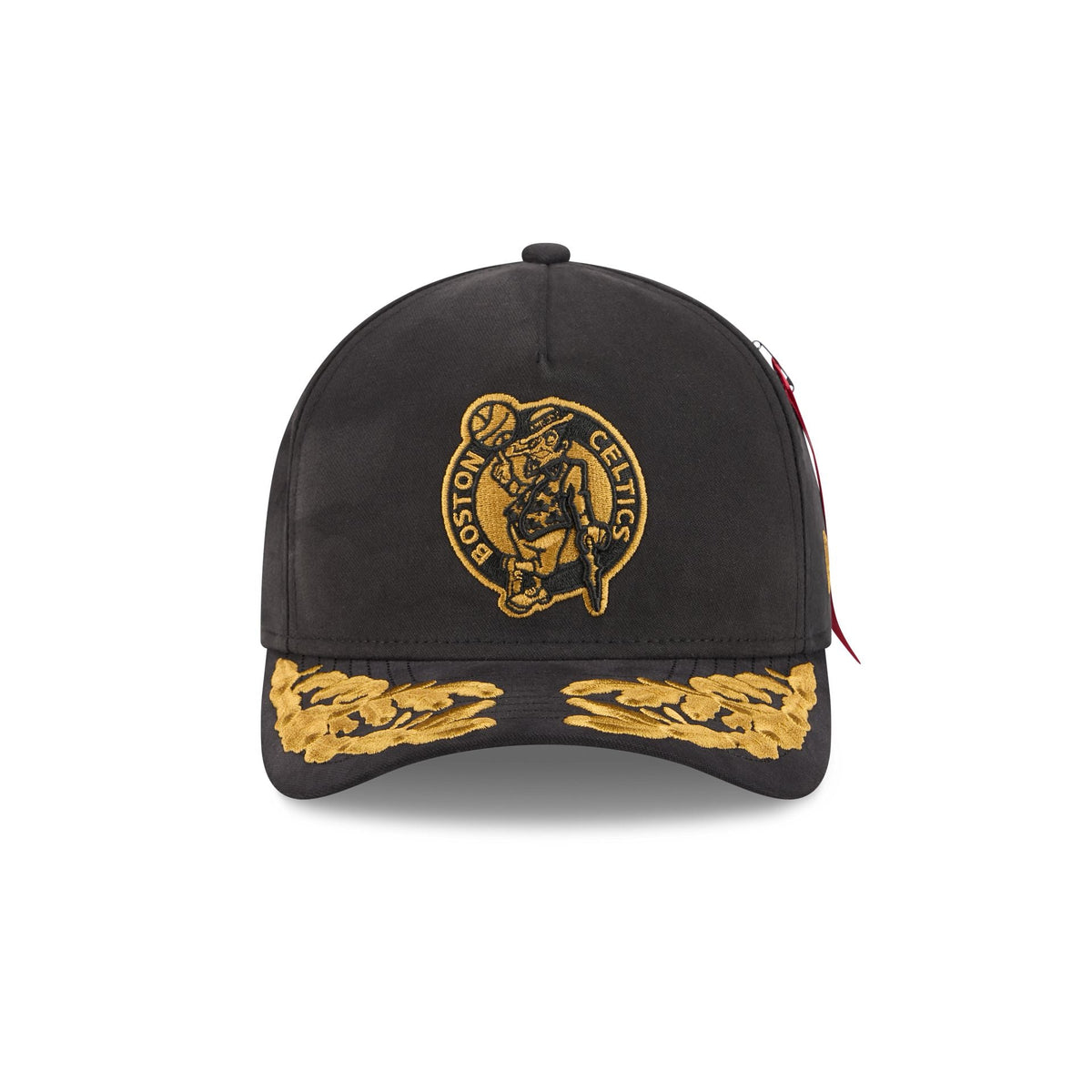 Alpha Industries x Boston Celtics Black 9FORTY M-Crown A-Frame Snapback Hat