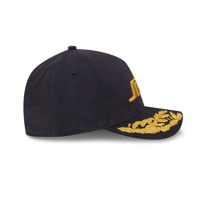 Alpha Industries x New York Jets Black 9FORTY M-Crown A-Frame Snapback Hat