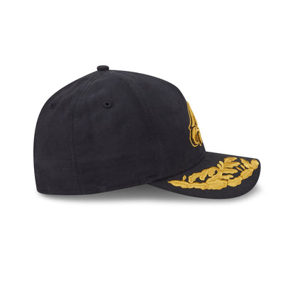 Alpha Industries x Philadelphia Eagles Black 9FORTY M-Crown A-Frame Snapback Hat