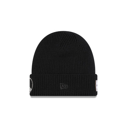 Alpha Industries x Golden State Warriors Black Cuff Knit Hat