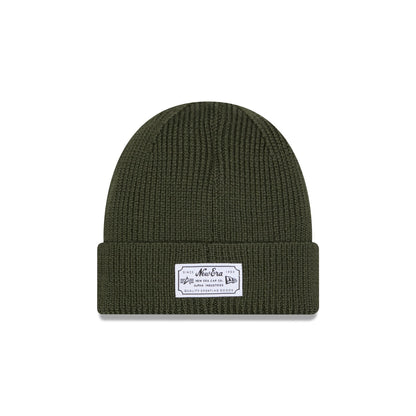 Alpha Industries x Dallas Cowboys Olive Green Cuff Knit Hat