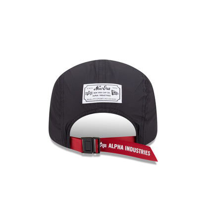 Alpha Industries x Chicago Cubs Black Runner Adjustable Hat