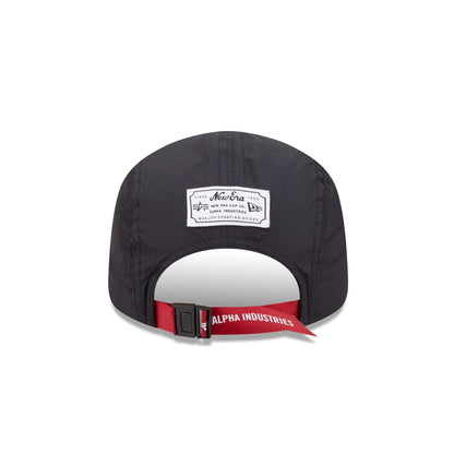 Alpha Industries x Atlanta Braves Black Runner Adjustable Hat
