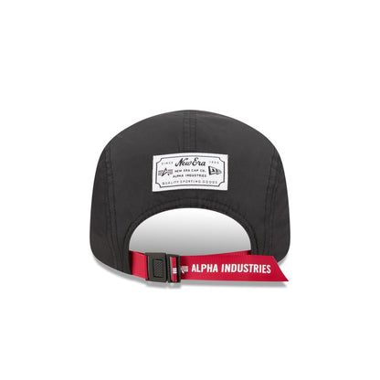Alpha Industries x Los Angeles Dodgers Black Runner Adjustable Hat