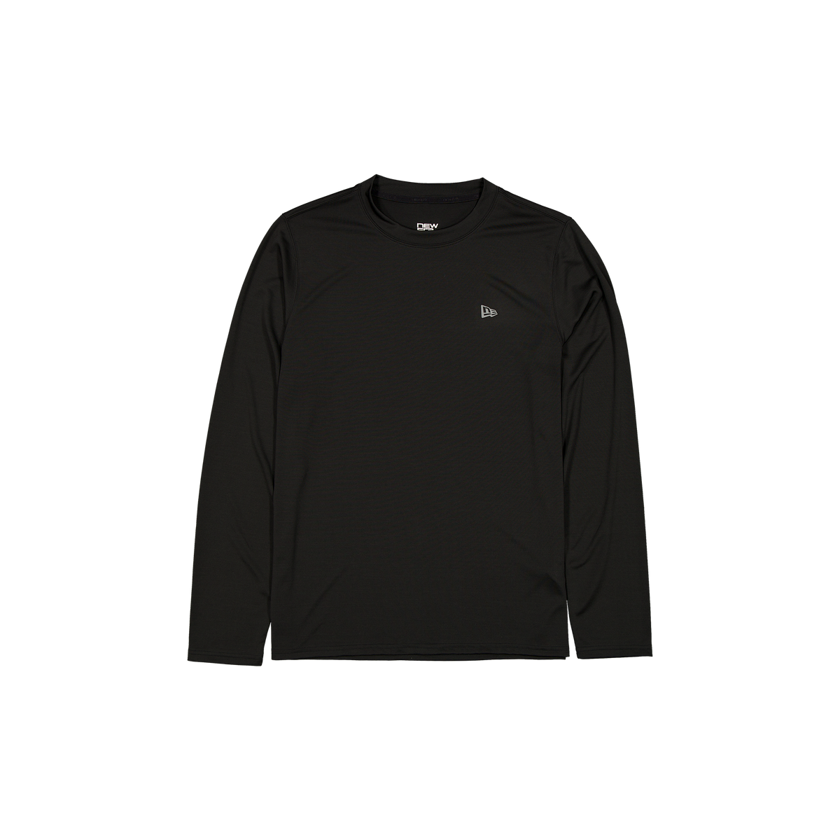 New Era Branded Momentum Training Black Long-Sleeve T-Shirt