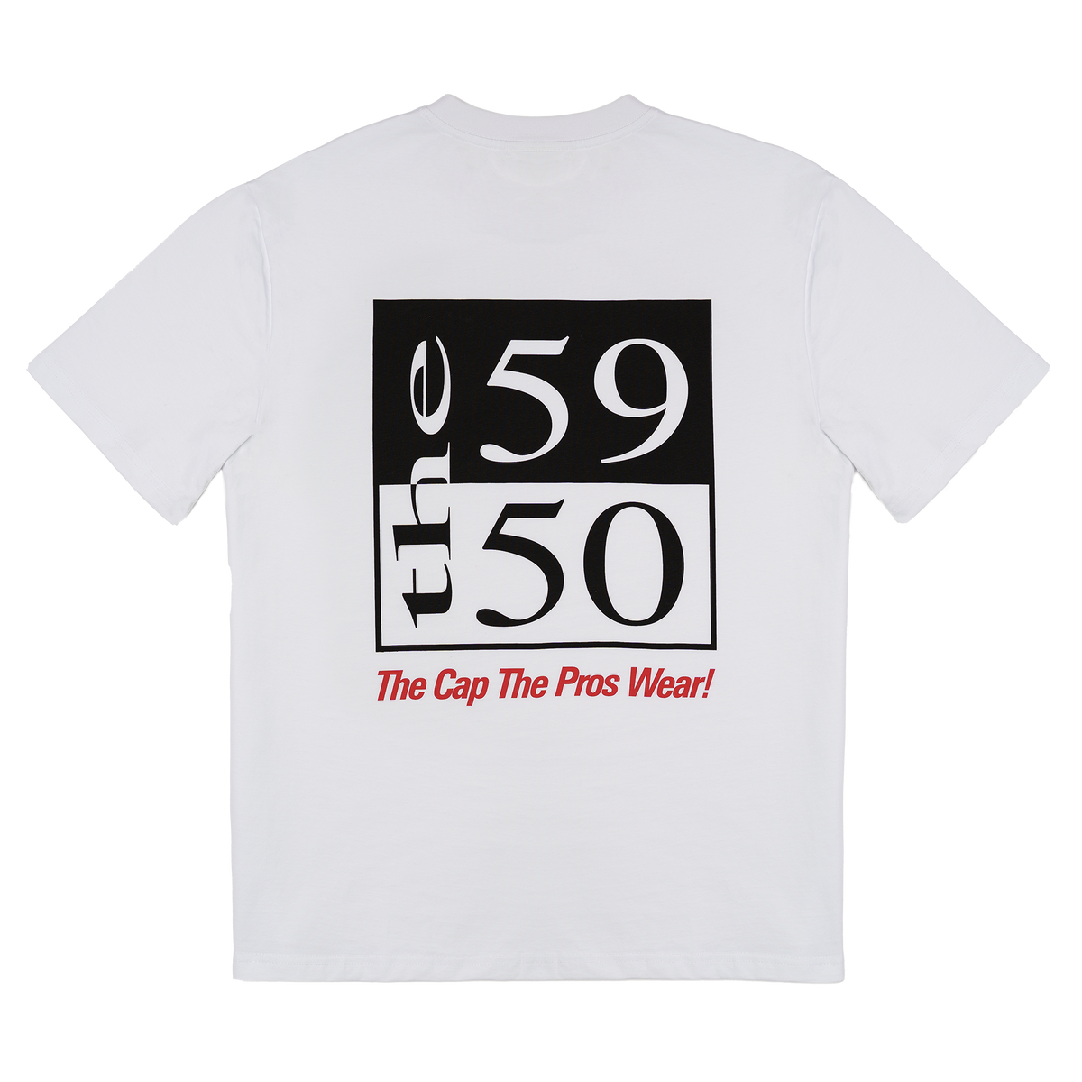 New Era Branded 59FIFTY Archivist Optic White T-Shirt