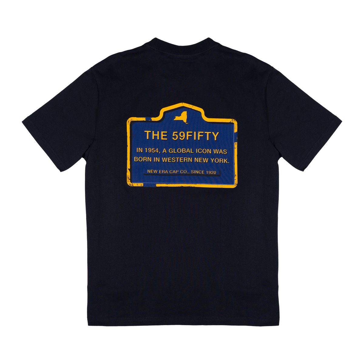 New Era Branded Landmark Navy T-Shirt