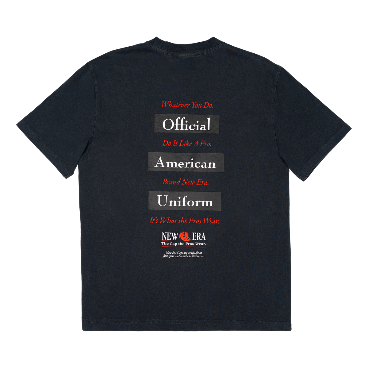 New Era Branded Like A Pro Black T-Shirt