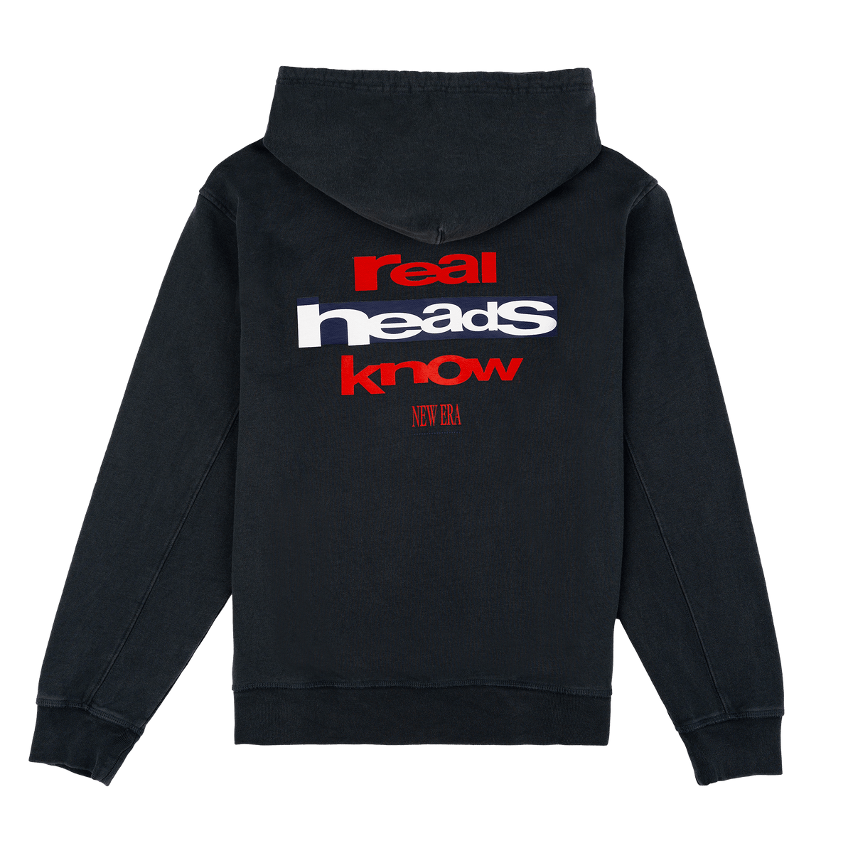 New Era Branded Real Heads Black Hoodie