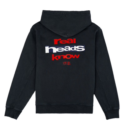 New Era Branded Real Heads Black Hoodie