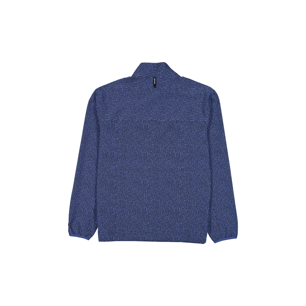 New Era Branded Indigo Bark Print Golf Half-Zip