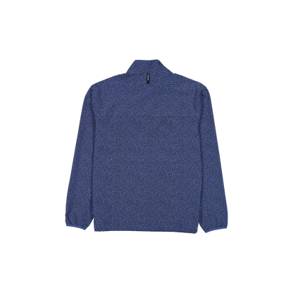 New Era Branded Indigo Bark Print Golf Half-Zip
