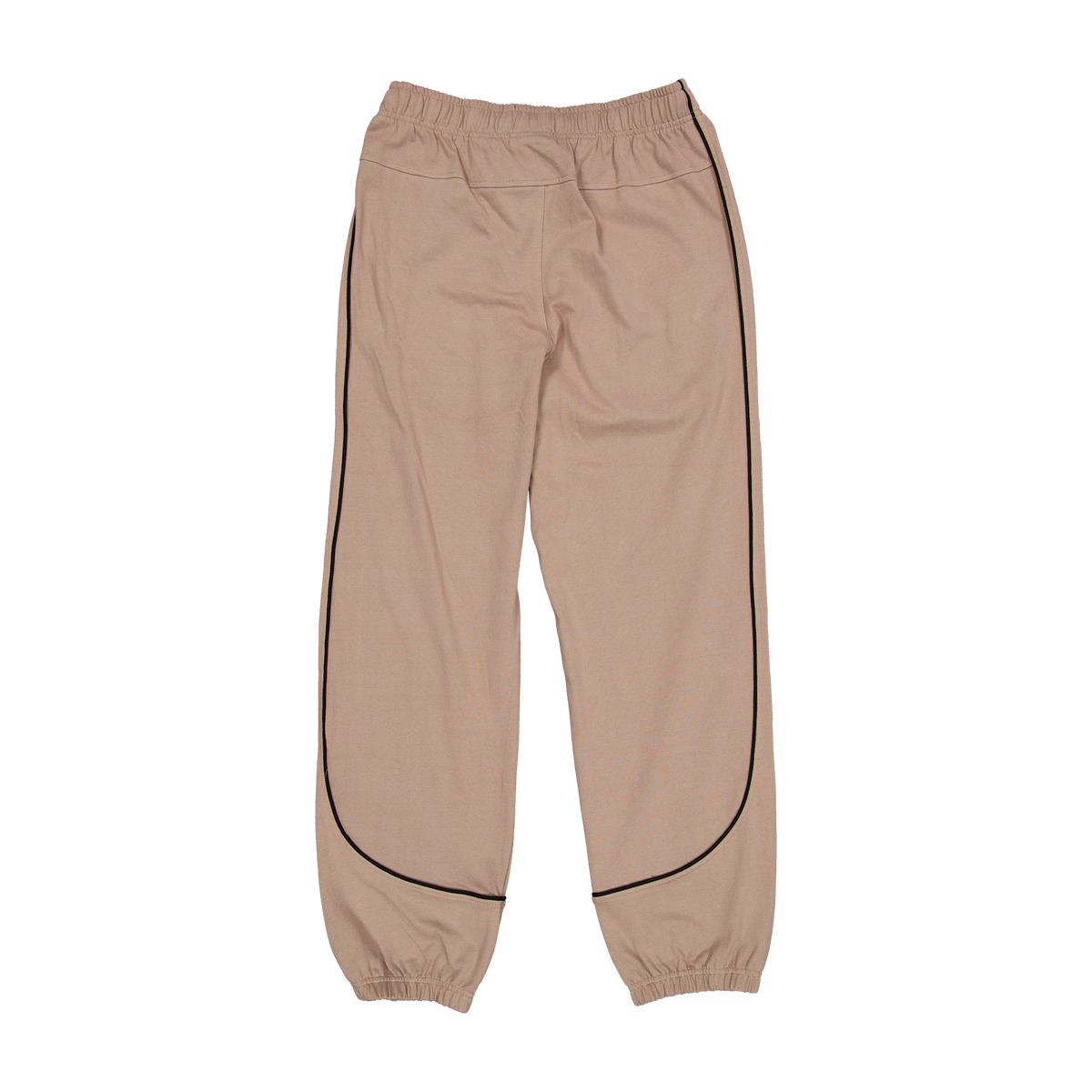 New Era Branded Shoreline Taupe Gray Knit Jogger