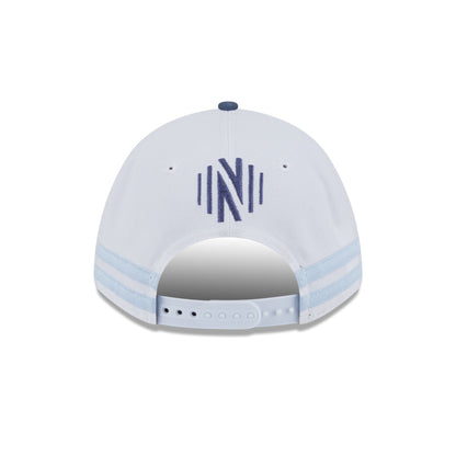 Nashville SC 2025 Jersey Hook White 9FORTY M-Crown A-Frame Snapback Hat